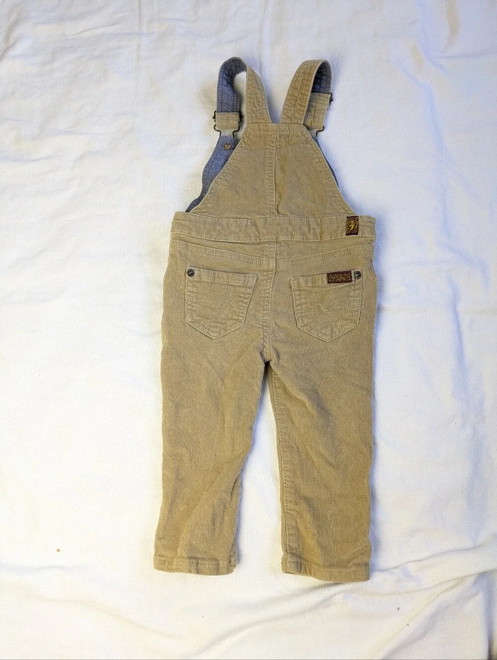 7 For All mankind Toddler Corderoy Overalls